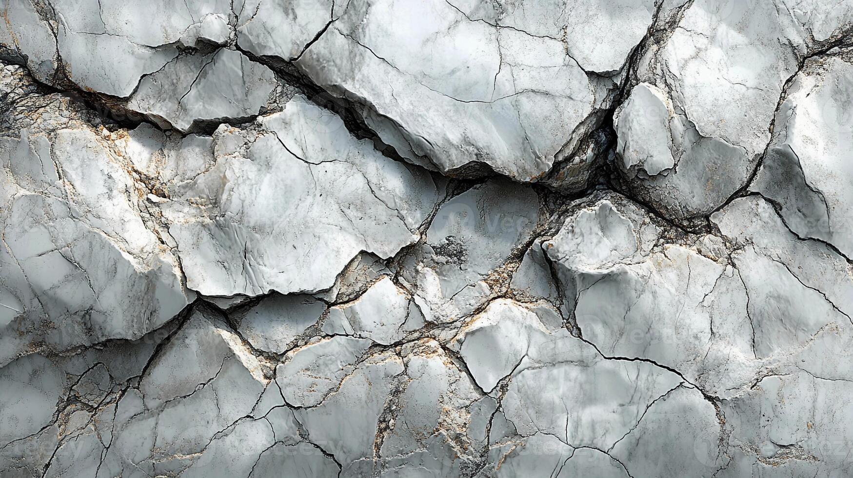Cracked stone background 3d render photo