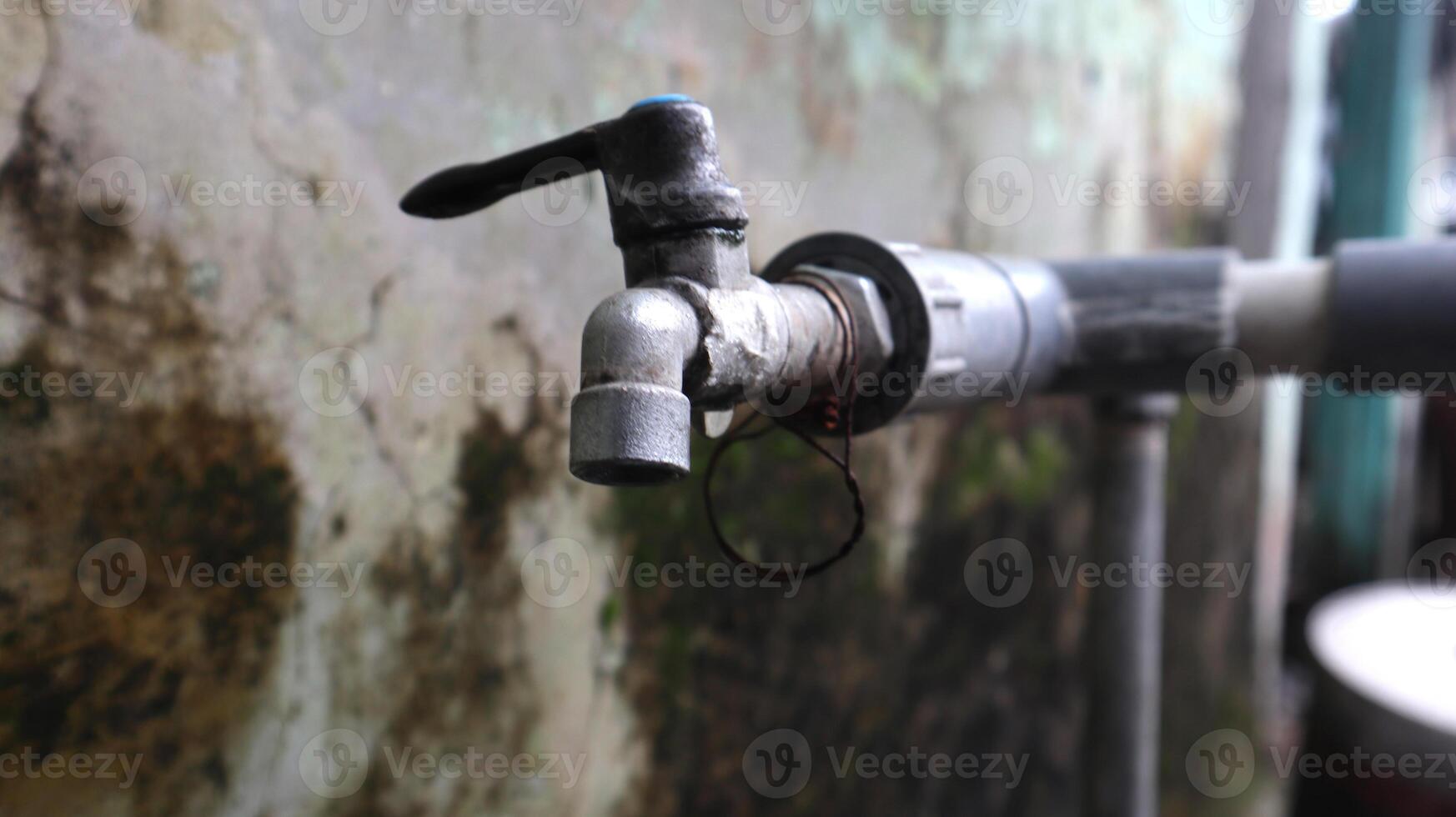 Metal Water Faucet Outdoor Shot photo