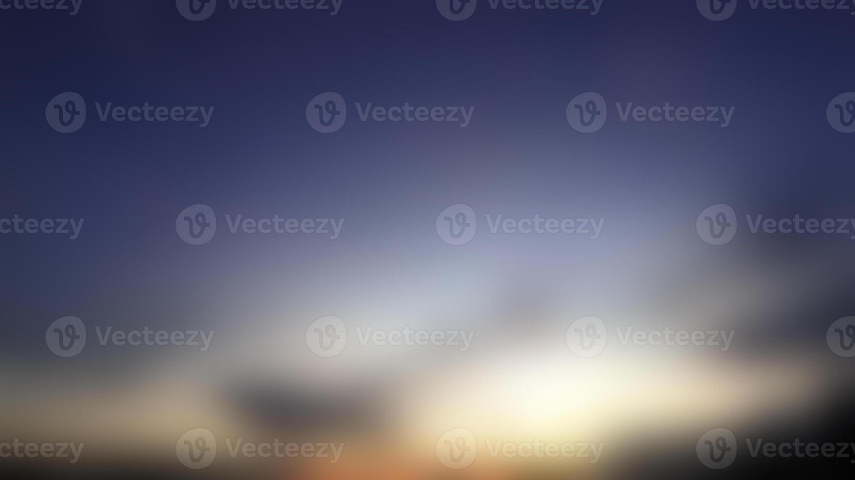 Abstract Sunrise Blurred Image with Dark Sky and Soft Light photo