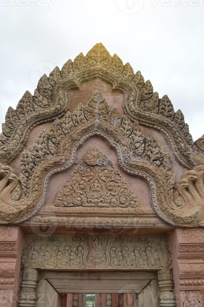 the ancient architecture of the city of thailand photo