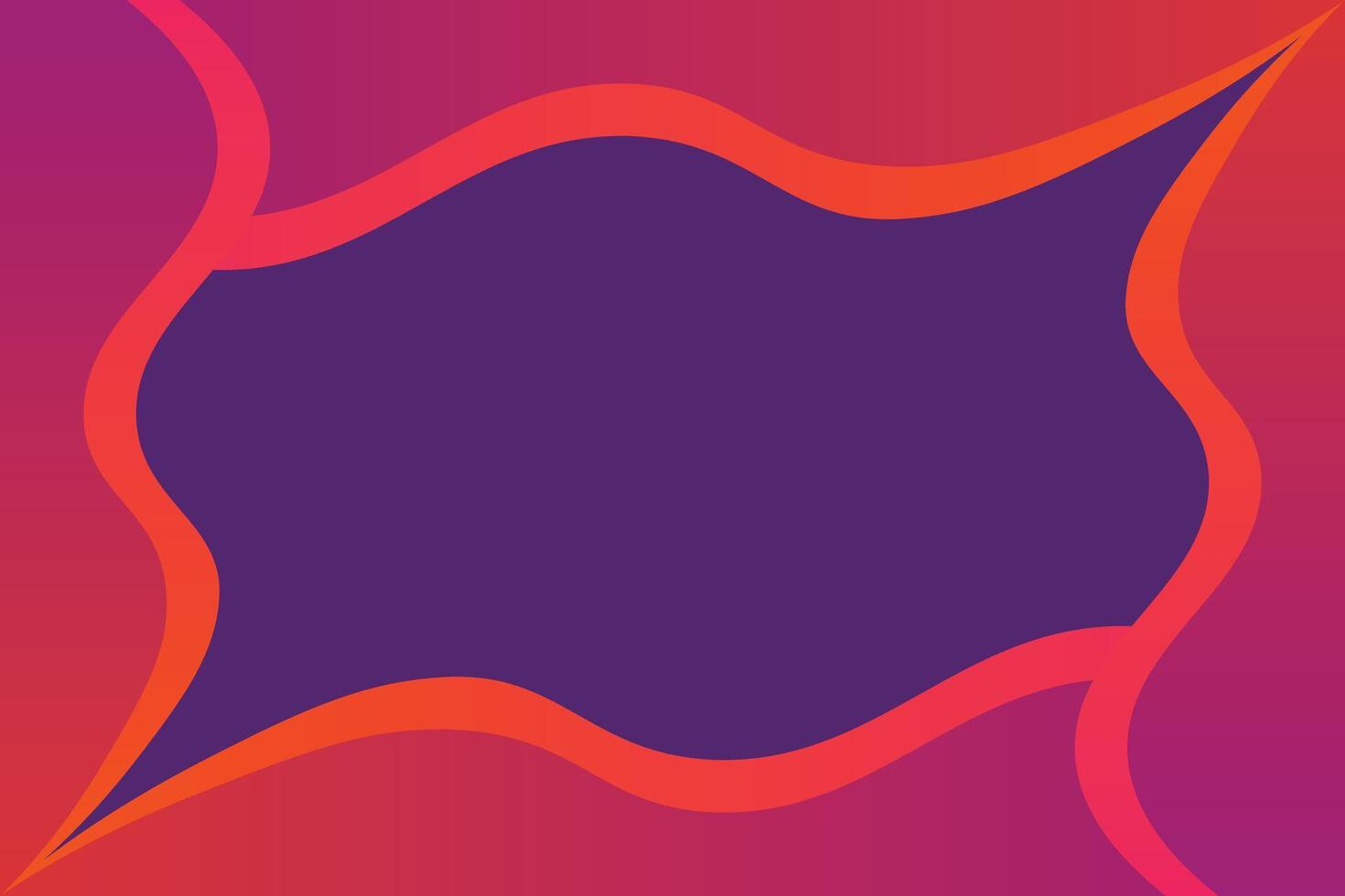 Abstract background with wavy gradient color shapes effect banner. vector