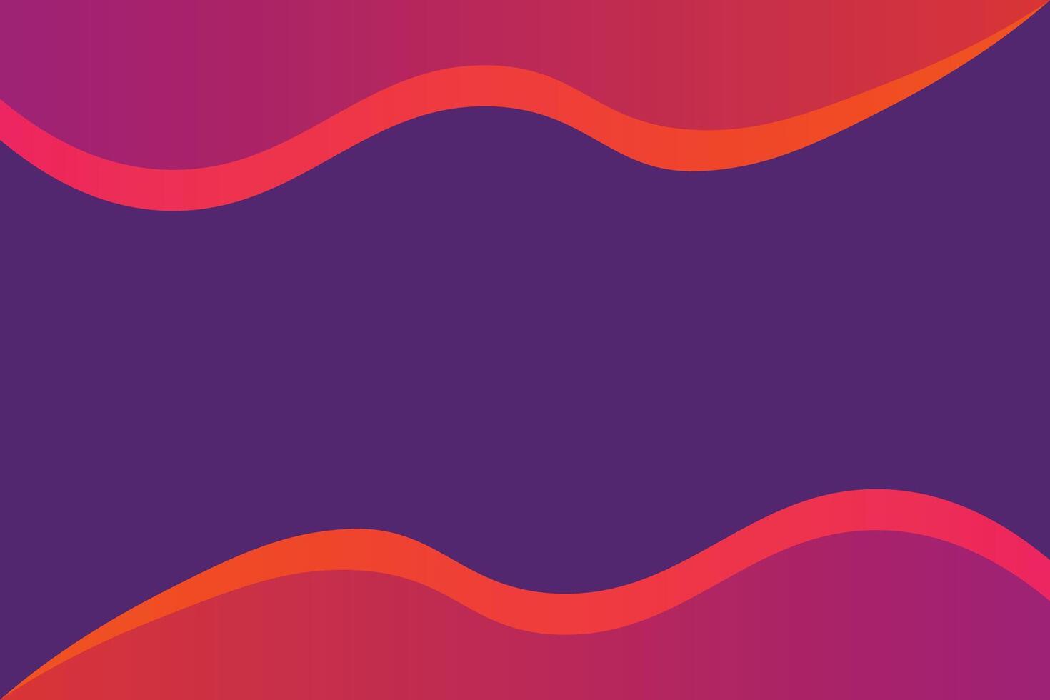 Abstract dark purple background with wavy gradient shapes banner. vector