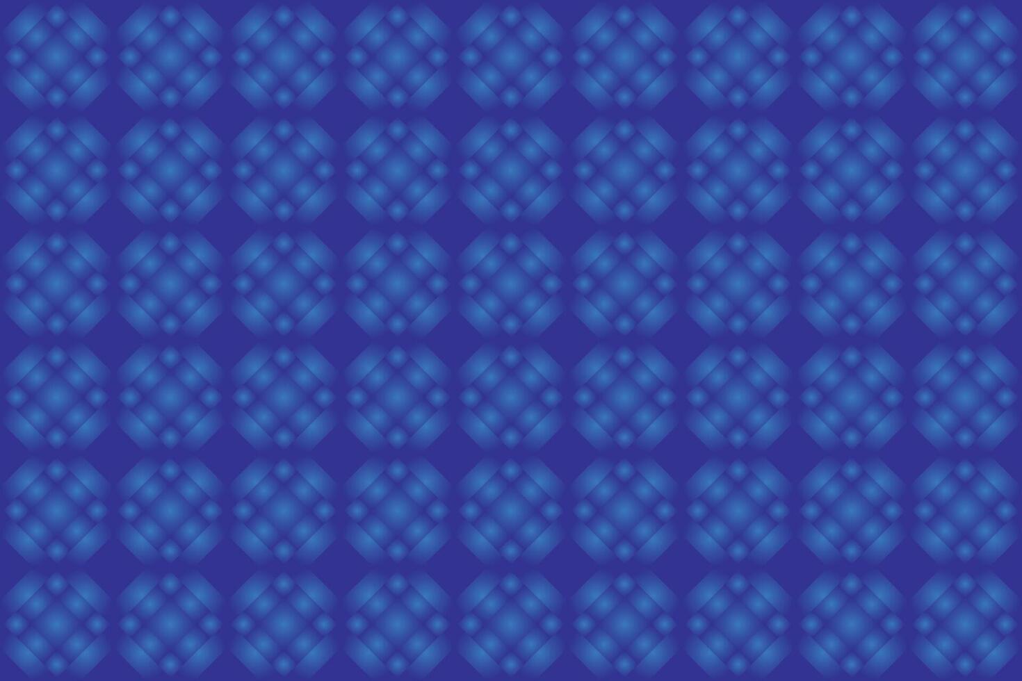 Abstract geometric pattern square shape gradient blue color spot effect design banner. vector