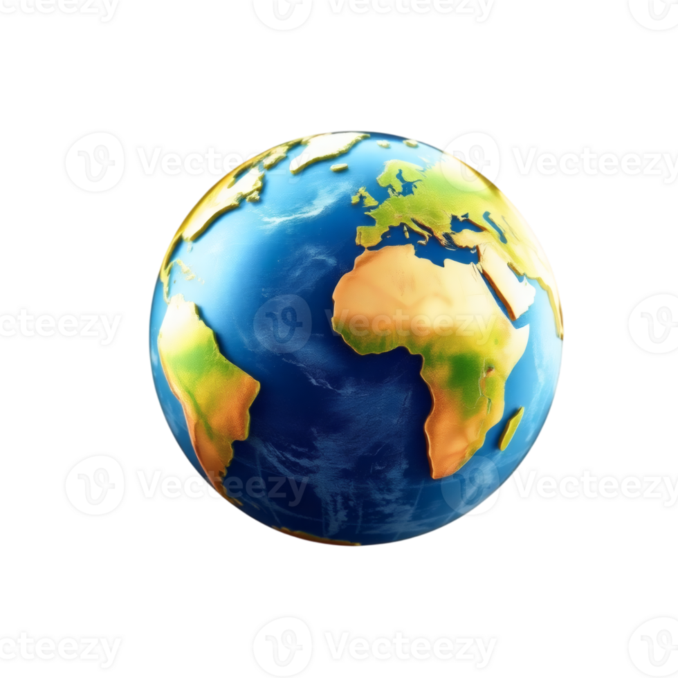 Earth globe design. png
