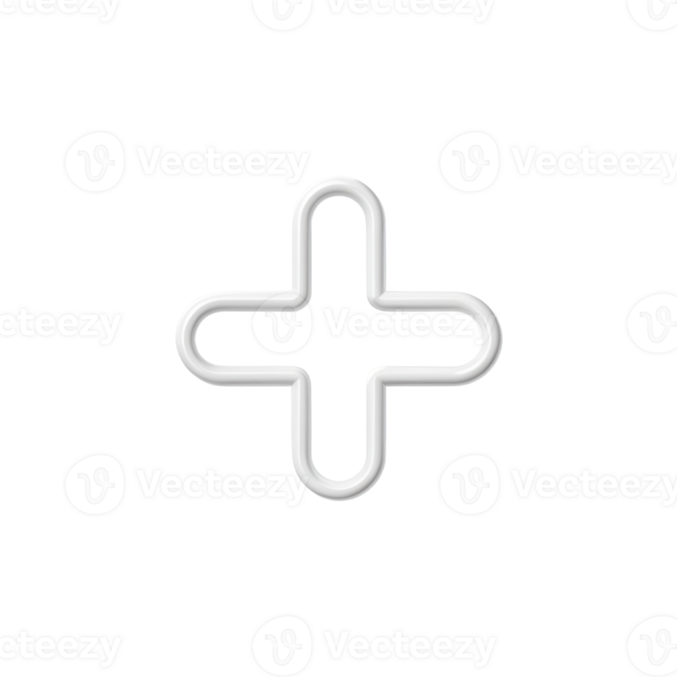 White plus sign symbol on a dark field, simple math illustration, plus sign graphic png