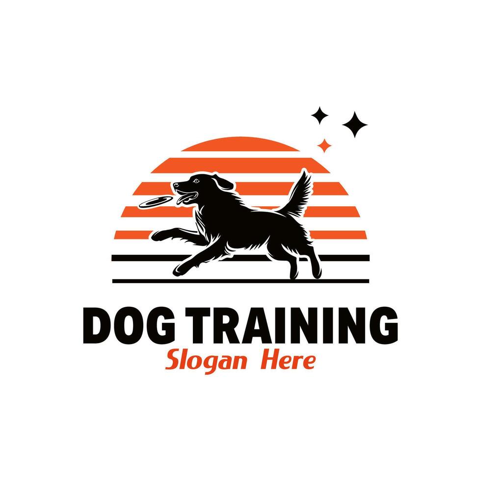 Dog Training Logo Design Inspiration vector