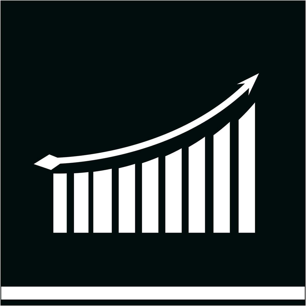 Vectors icons Graphs, tables increase