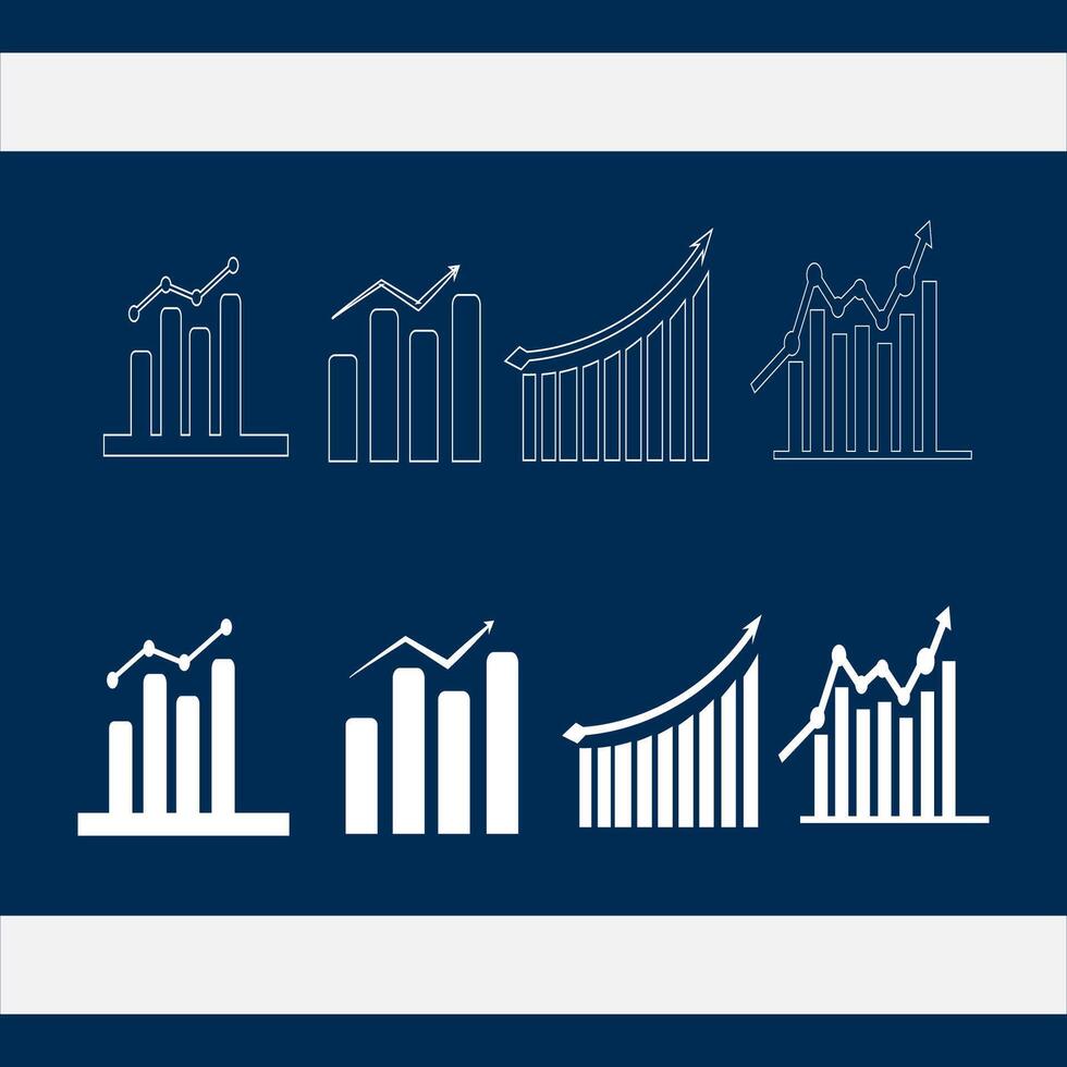 high and low graphic vectors