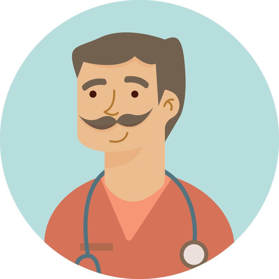 Male Healthcare Professional vector