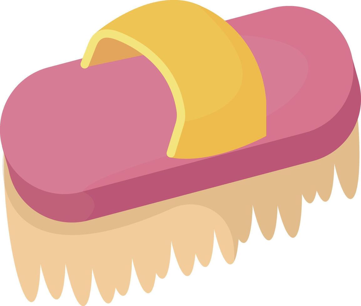 Cleaning Brush with Handle vector