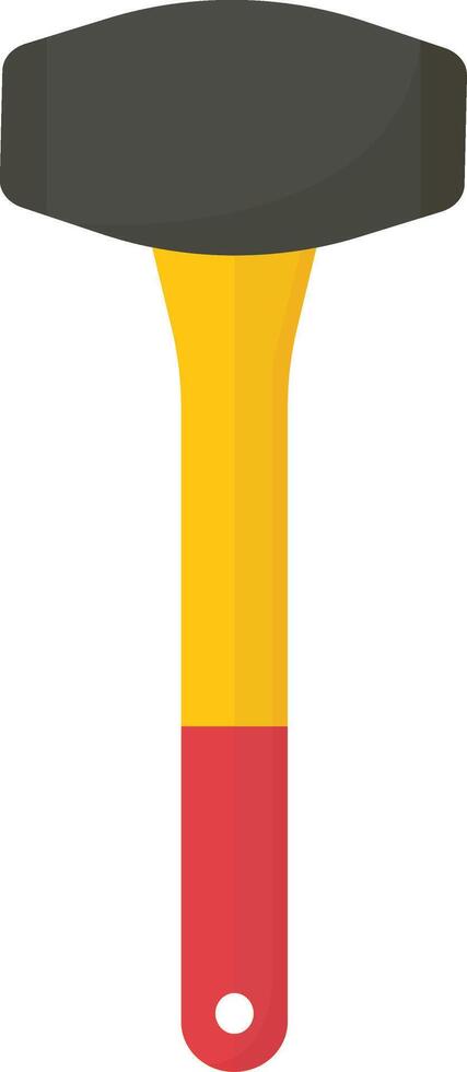 Rubber Mallet Hammer vector