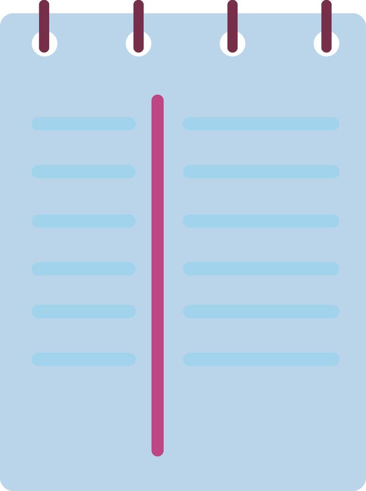 Stack of Sticky Notes vector