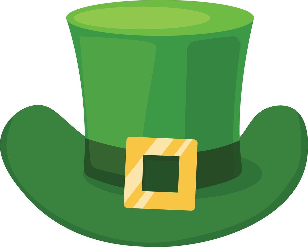 Green Leprechaun's Festive Hat vector