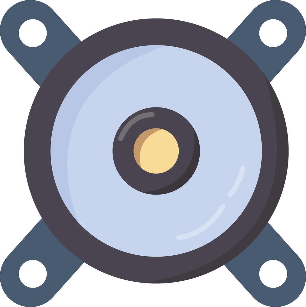 Detailed Car Engine vector