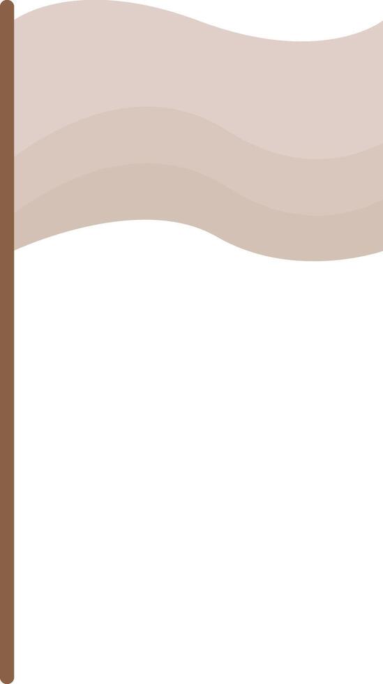 White Flag Surrender vector