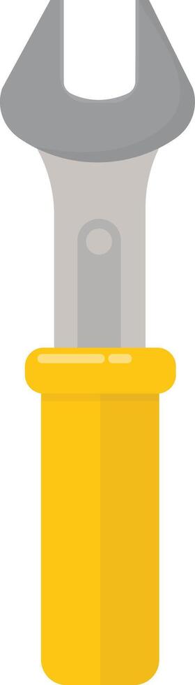Adjustable Open Wrench vector