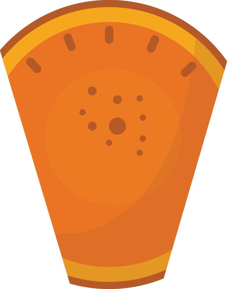 Orange Sliced Squash vector