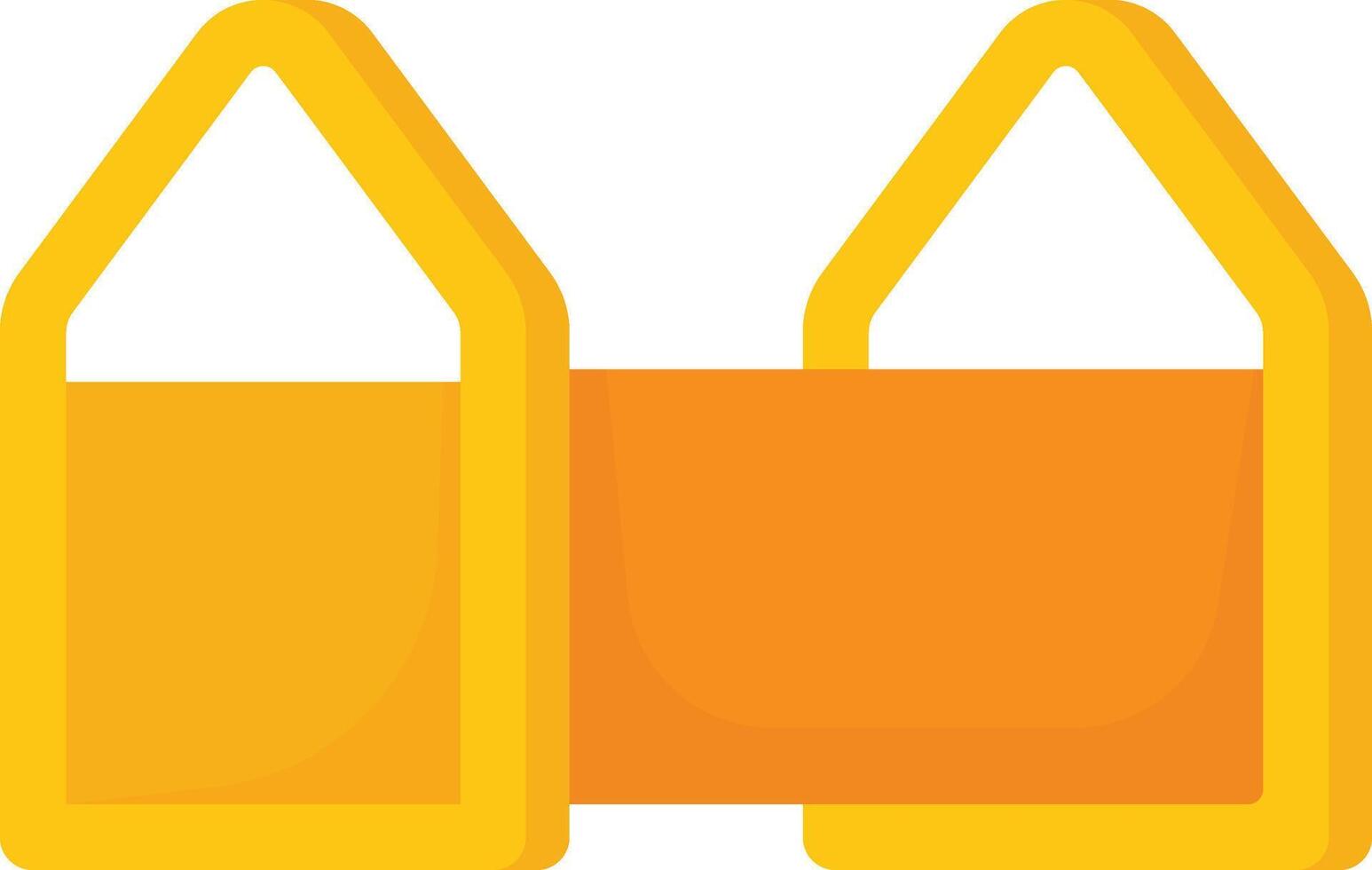 Yellow Builder Box vector