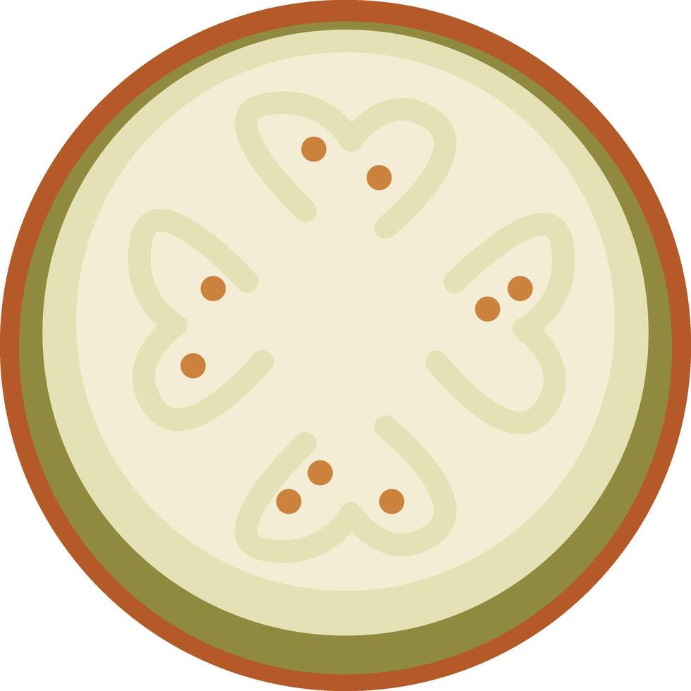 Sliced Orange Squash vector