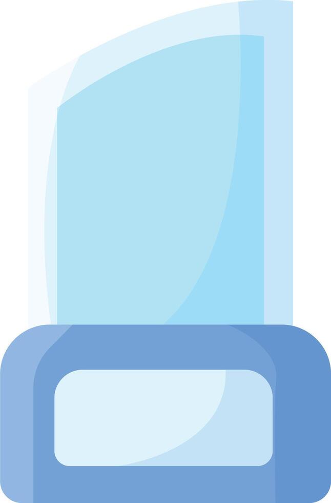 Modern Glass Trophy vector