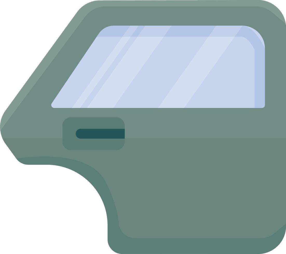 Green Automobile Door vector