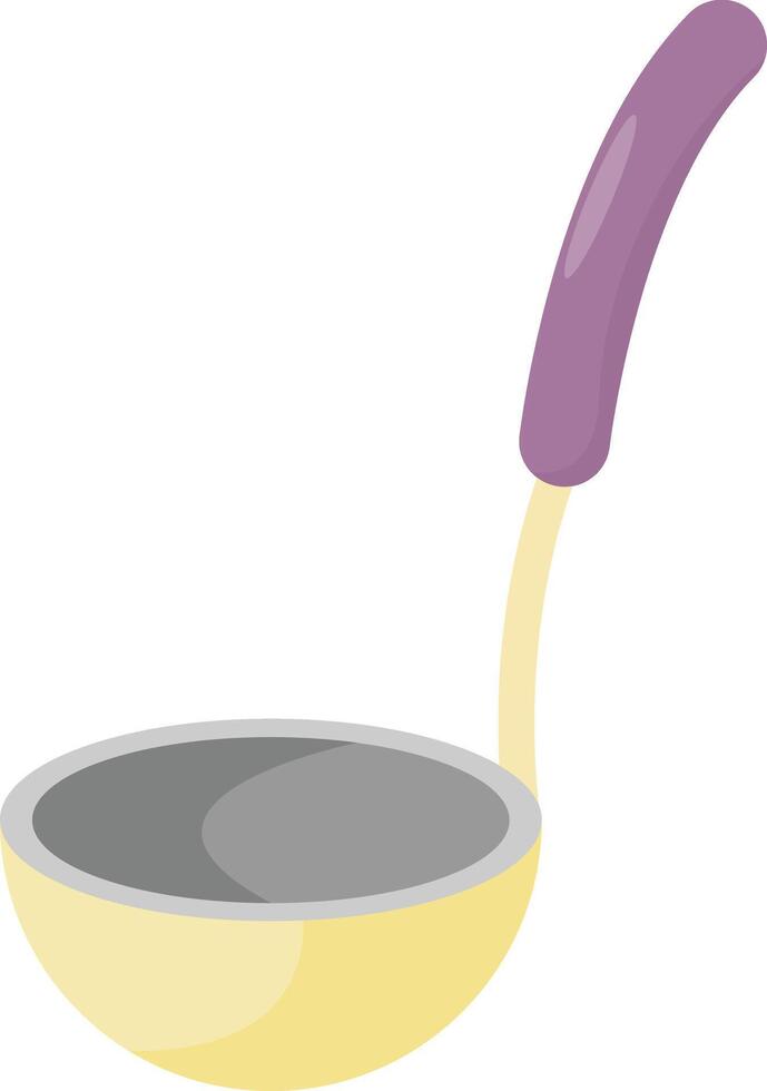 Deep Soup Serving Ladle vector