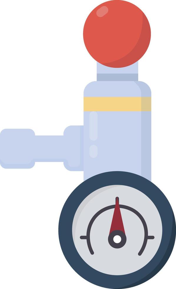 Engine Pressure Gauge vector