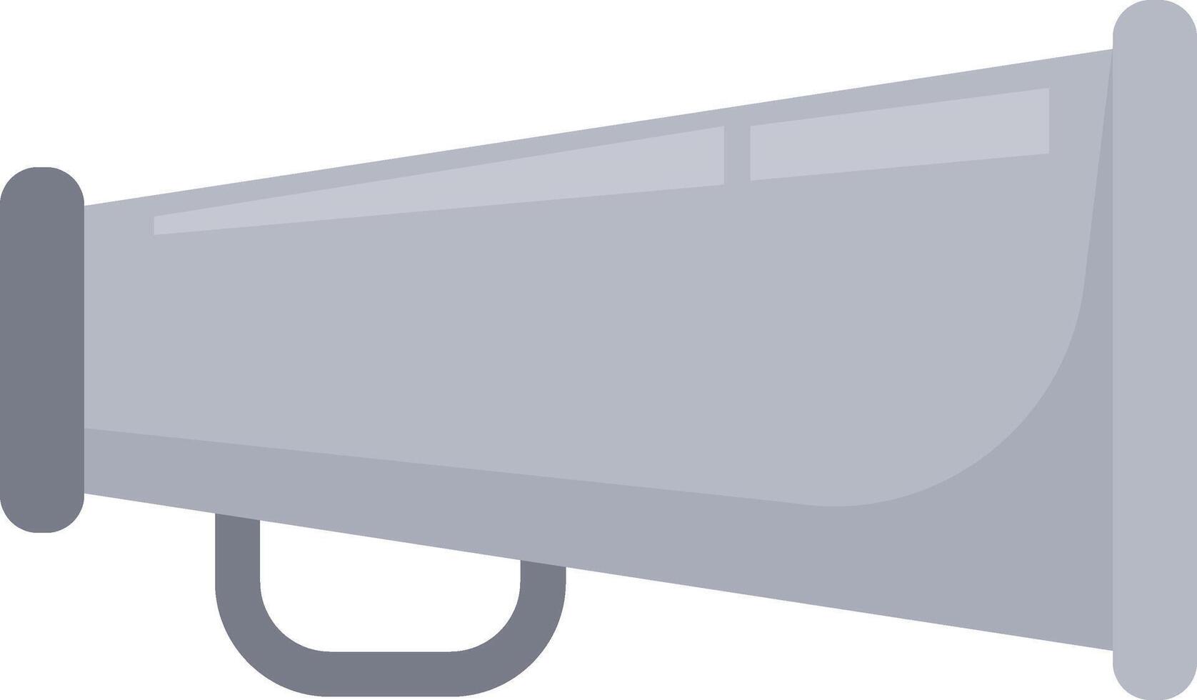 Gray Megaphone Speaker vector