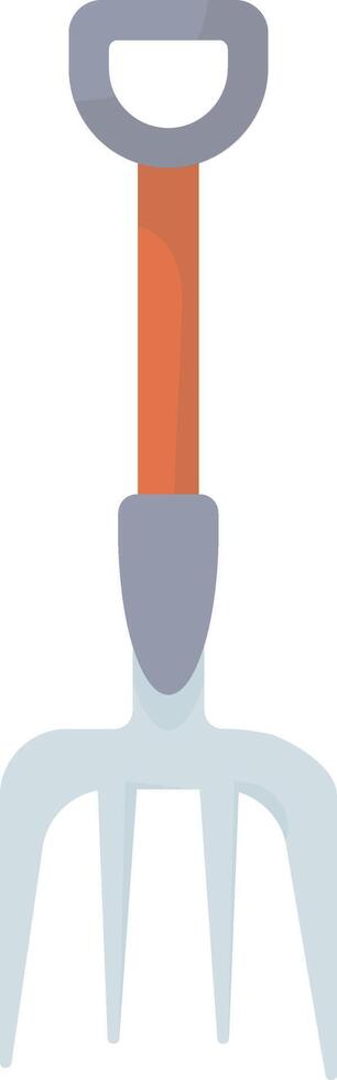 Garden Fork with Shovel Tip vector