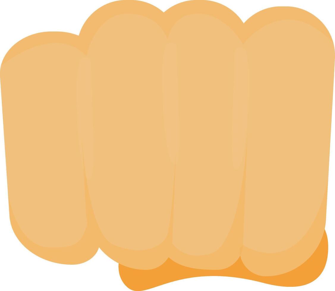 Empowered Raised Fist vector