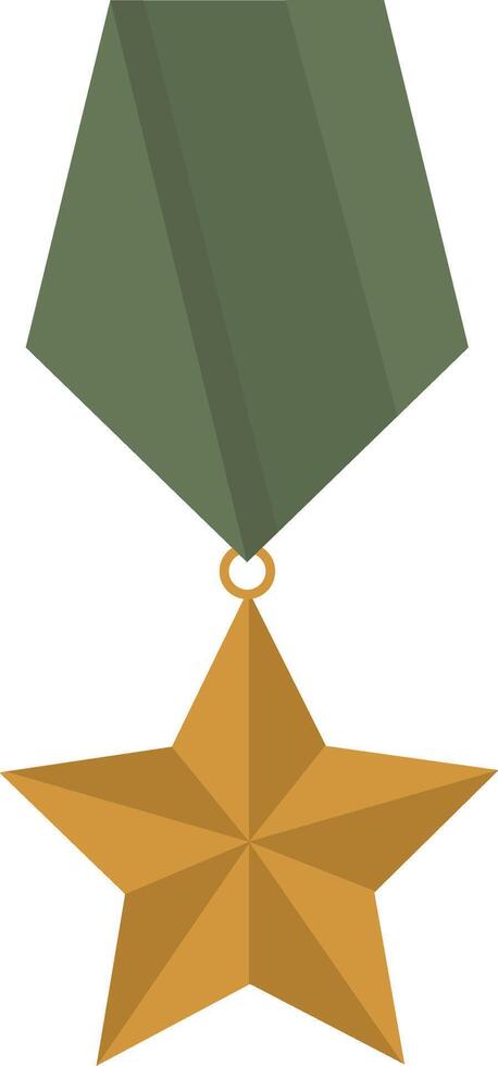 Bronze Star Medal vector