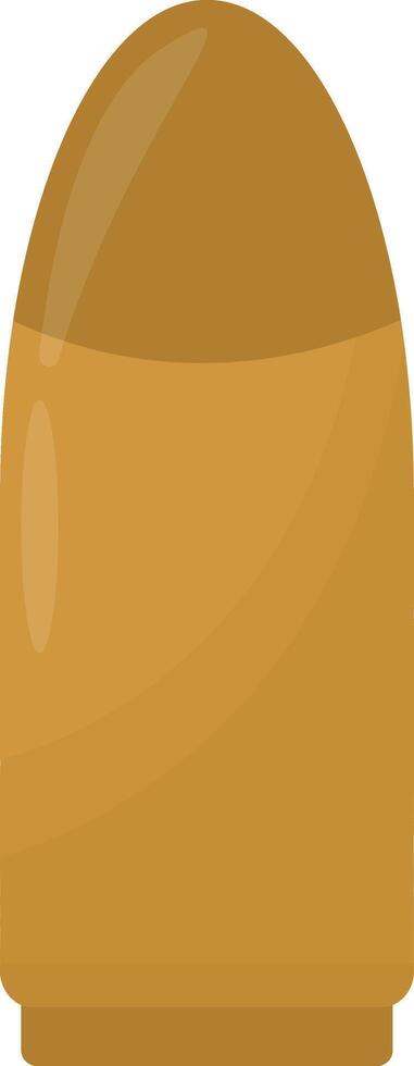 Short Bronze Bullet vector