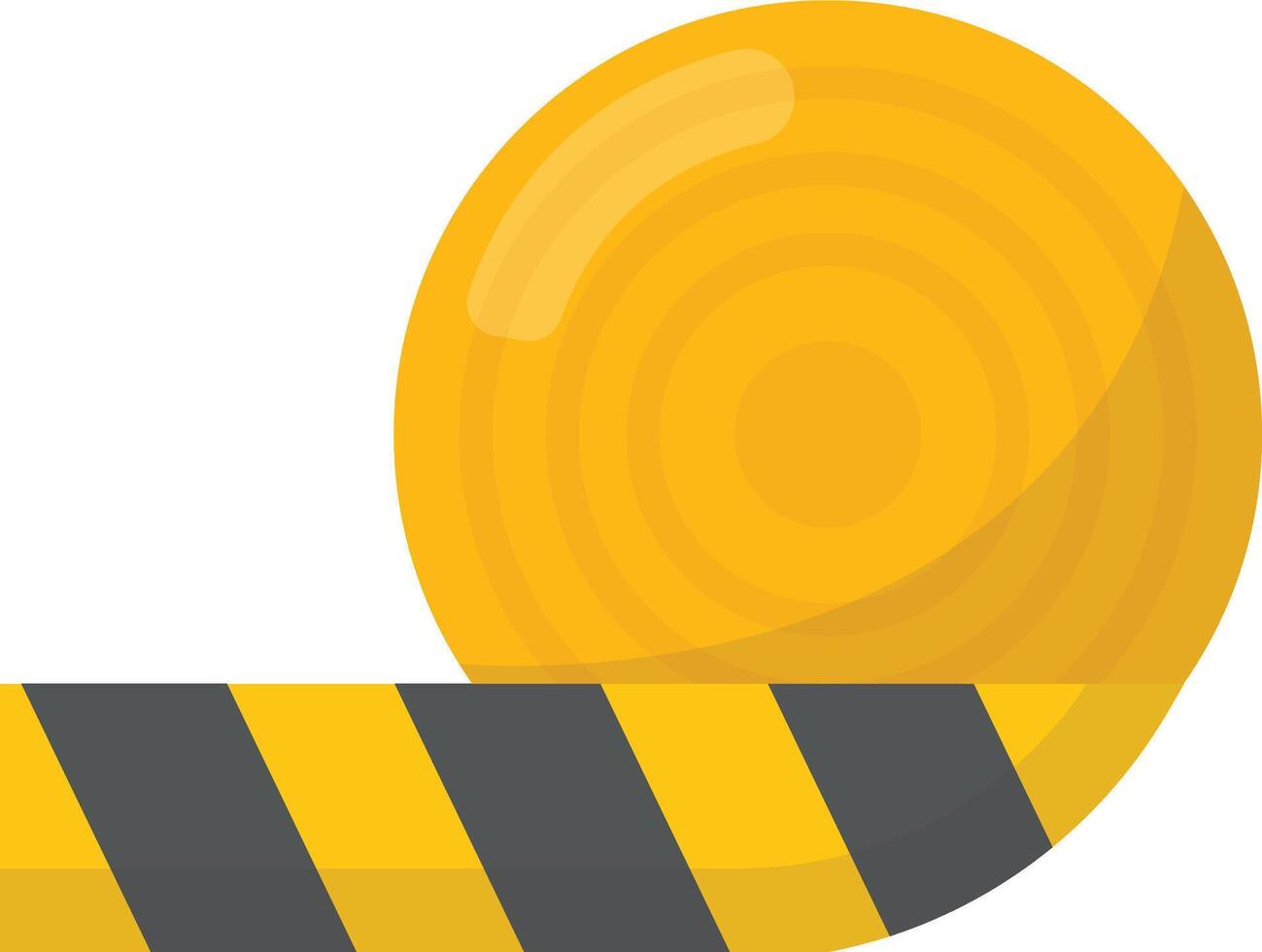 Yellow Builder Tape vector