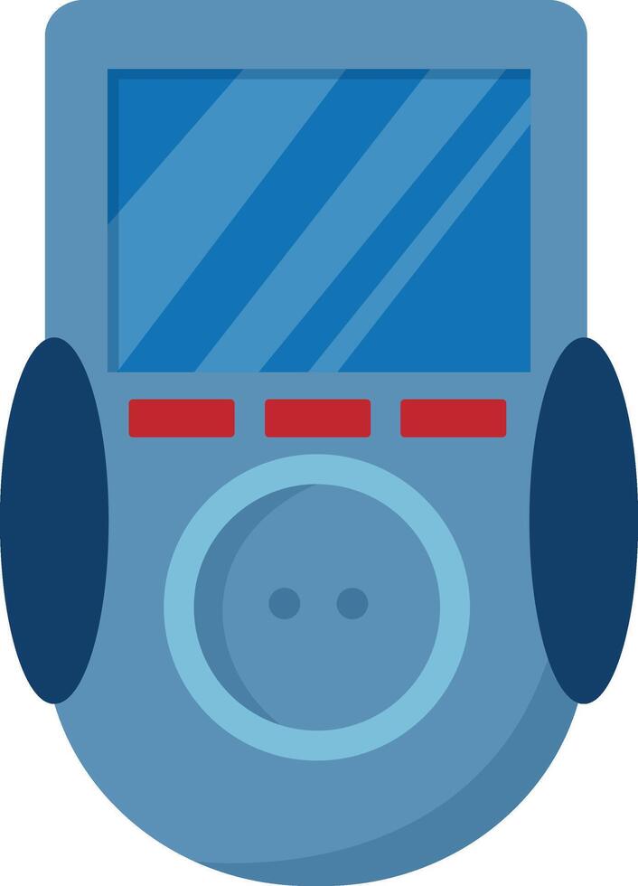 Electric Meter with Plug vector