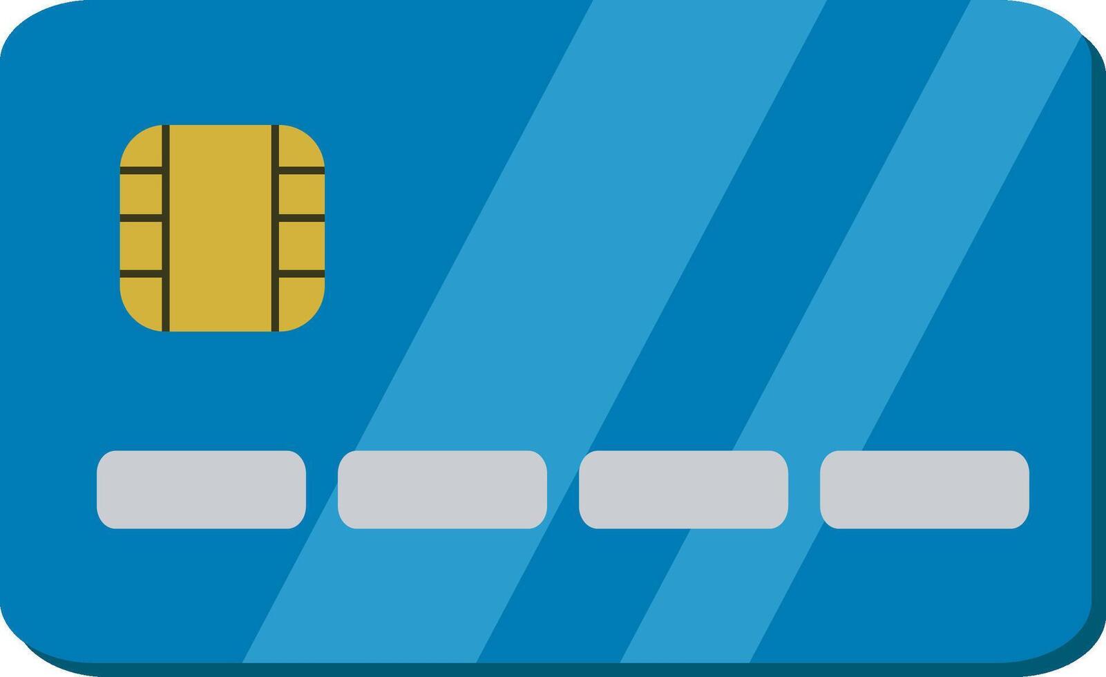 Illustration of a Credit Card vector