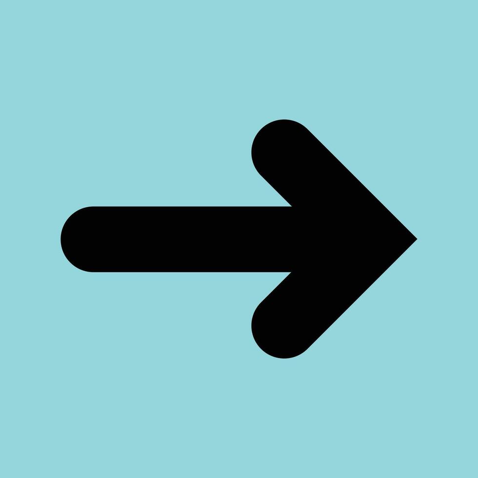 Minimalist Left Arrow Icon, Clear Direction for Digital Navigation vector
