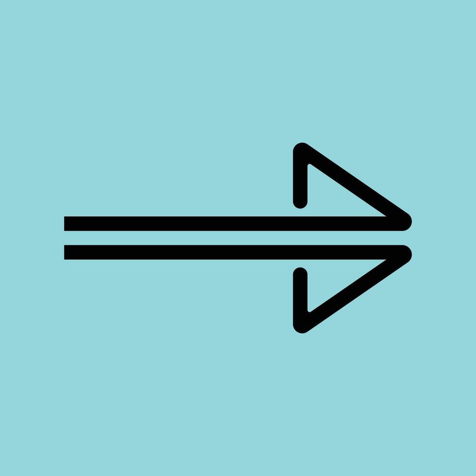 Double Left Thin Chevron Arrow , Fast Navigation Symbol for Digital Interfaces vector