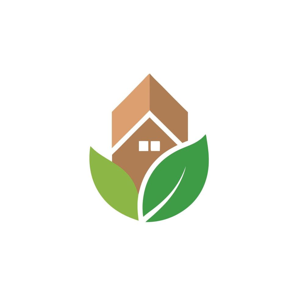 Modern Home WiFi Connectivity Logo vector