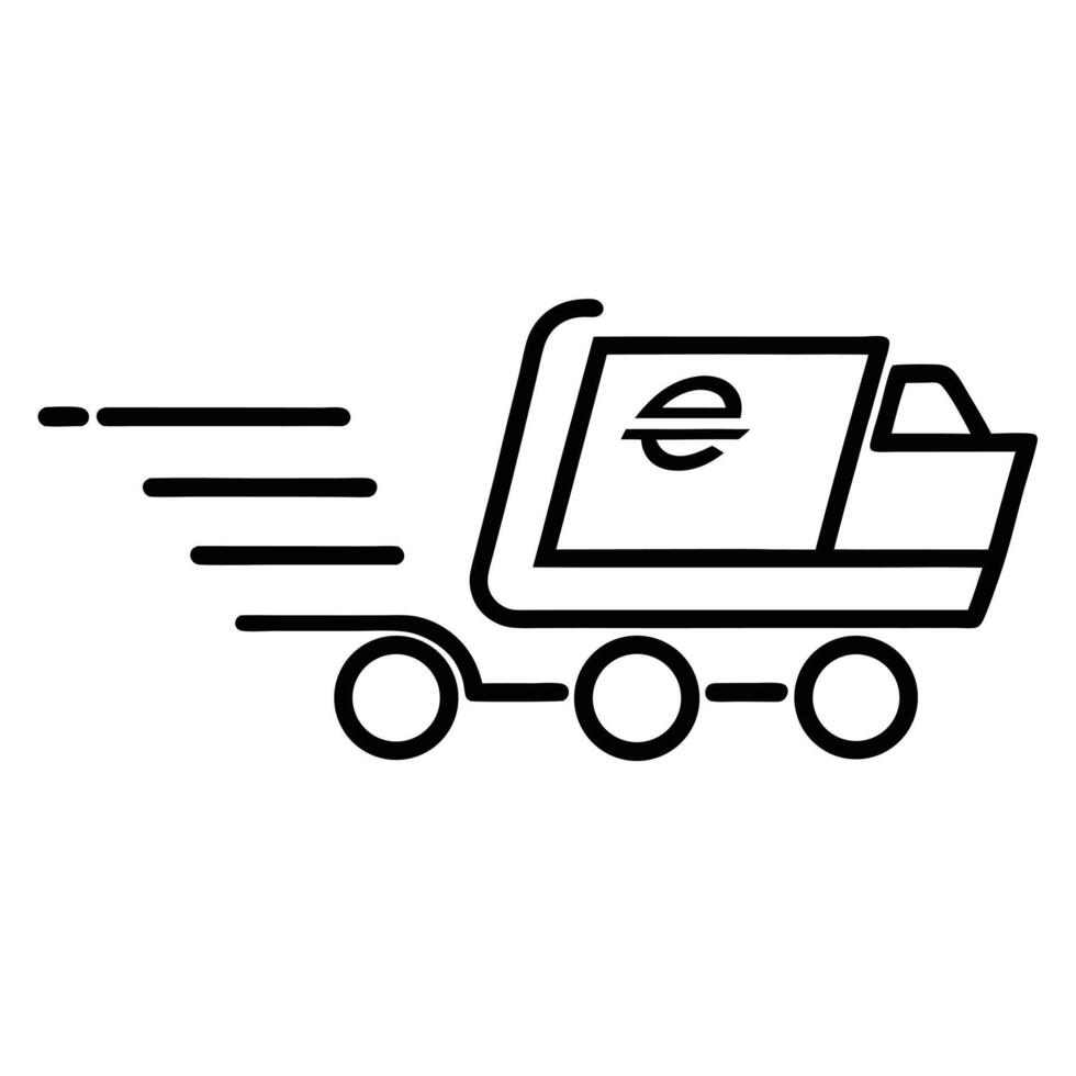 Shopping Cart Blossoming into Tree Logo Design vector