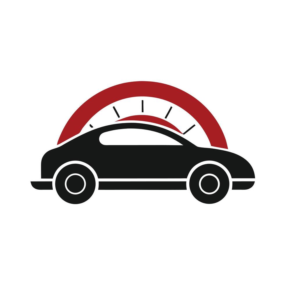 Smart Car Wifi Technology Logo vector