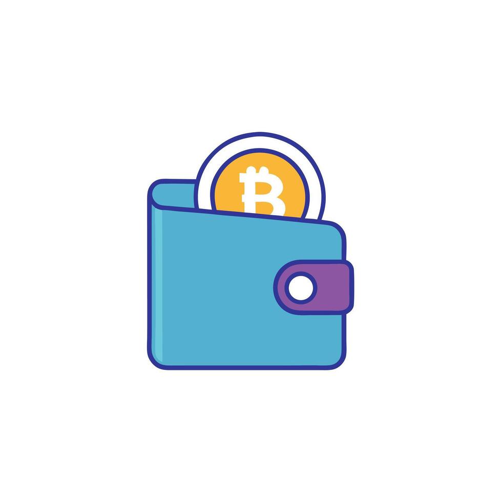 Creative Wallet Digital Finance Logo vector