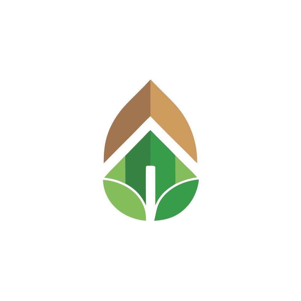 Simple Flat House WiFi Logo Concept vector