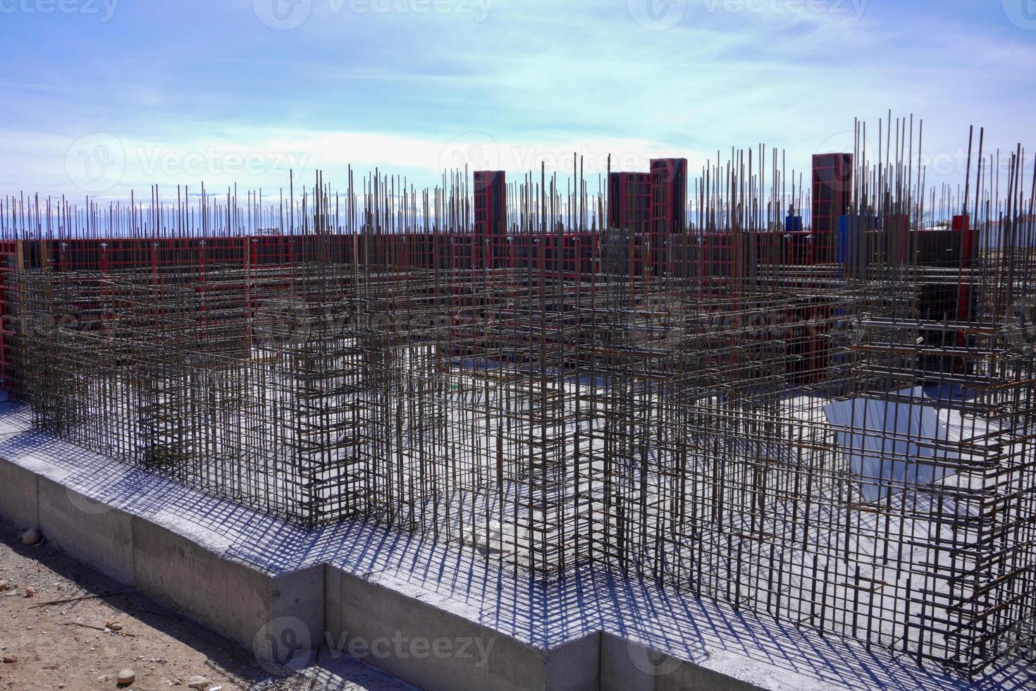 Steel Framework of a Rising Structure photo