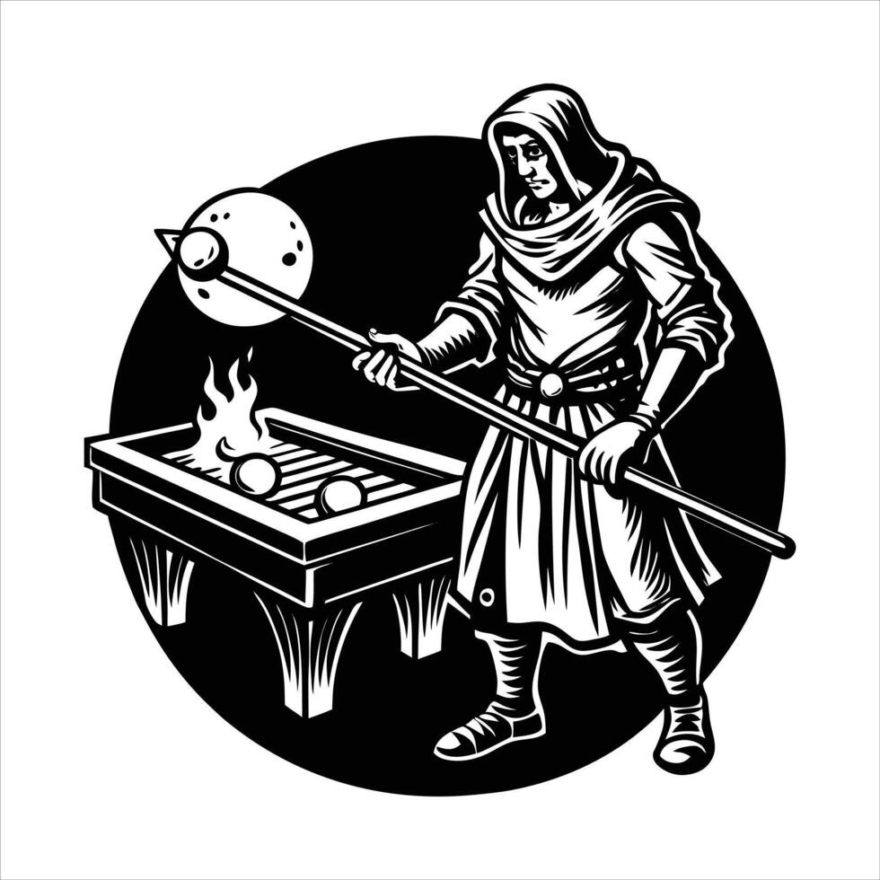 Pool Table Game vector