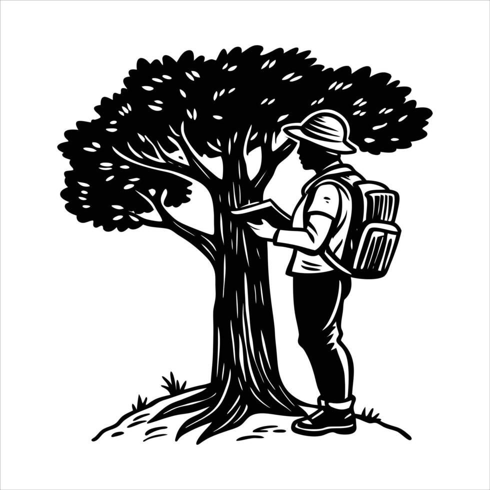 Backpack Engages Stock vector
