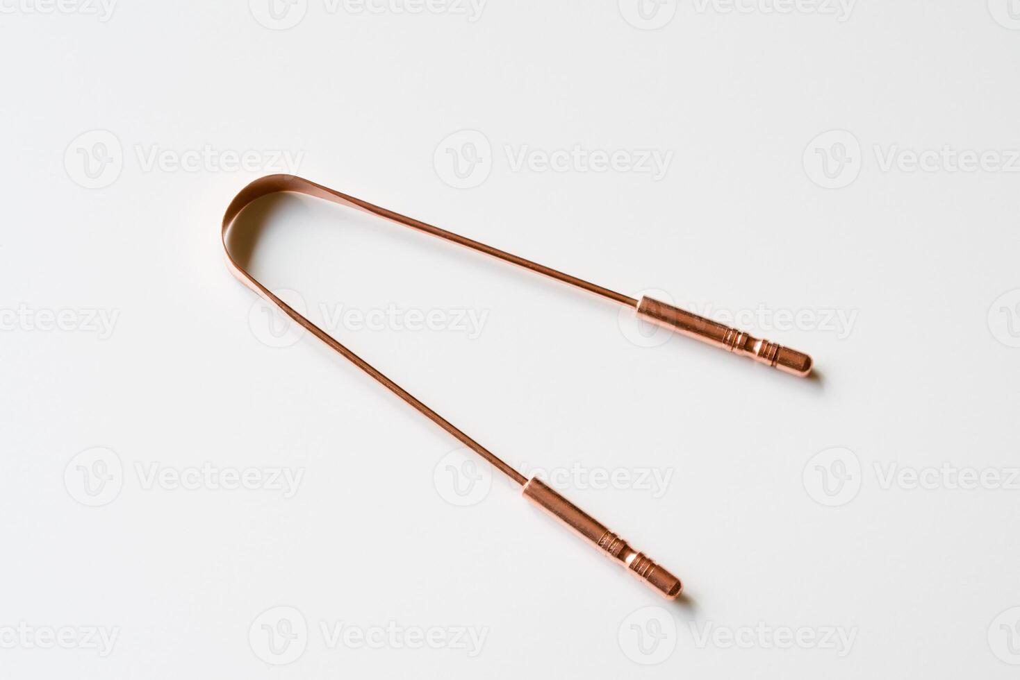 Copper Tongue Scraper for Oral Hygiene photo