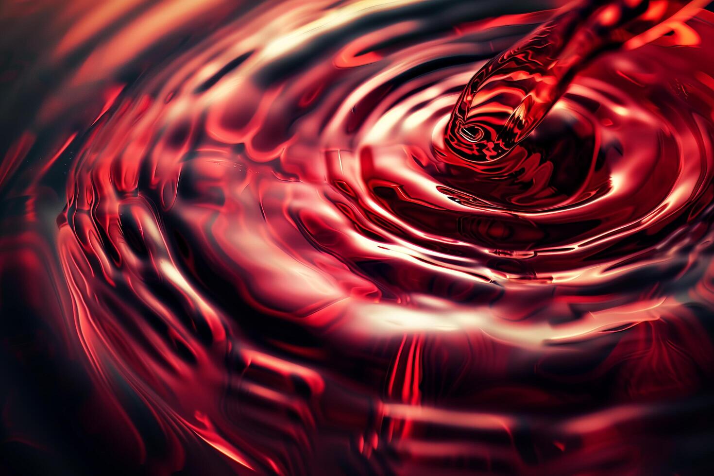 A red liquid photo
