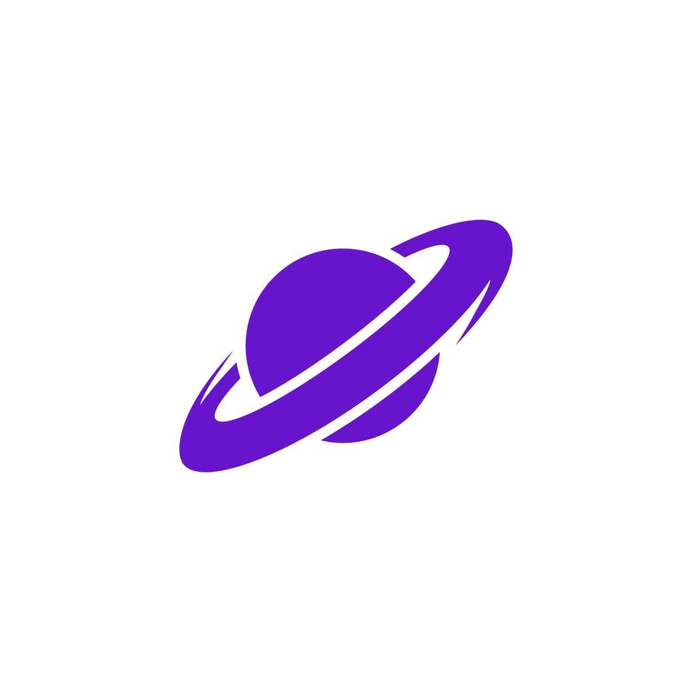 simple planet jupiter galaxy, black hole, universe vector