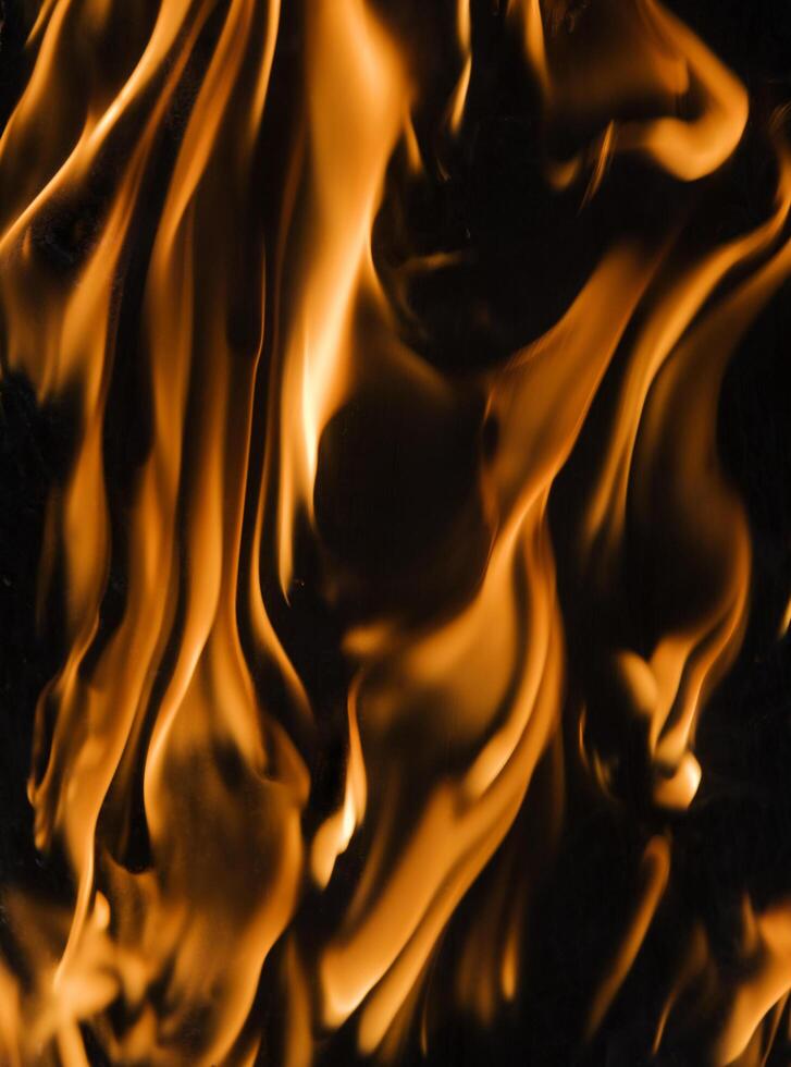 Flame close up background photo