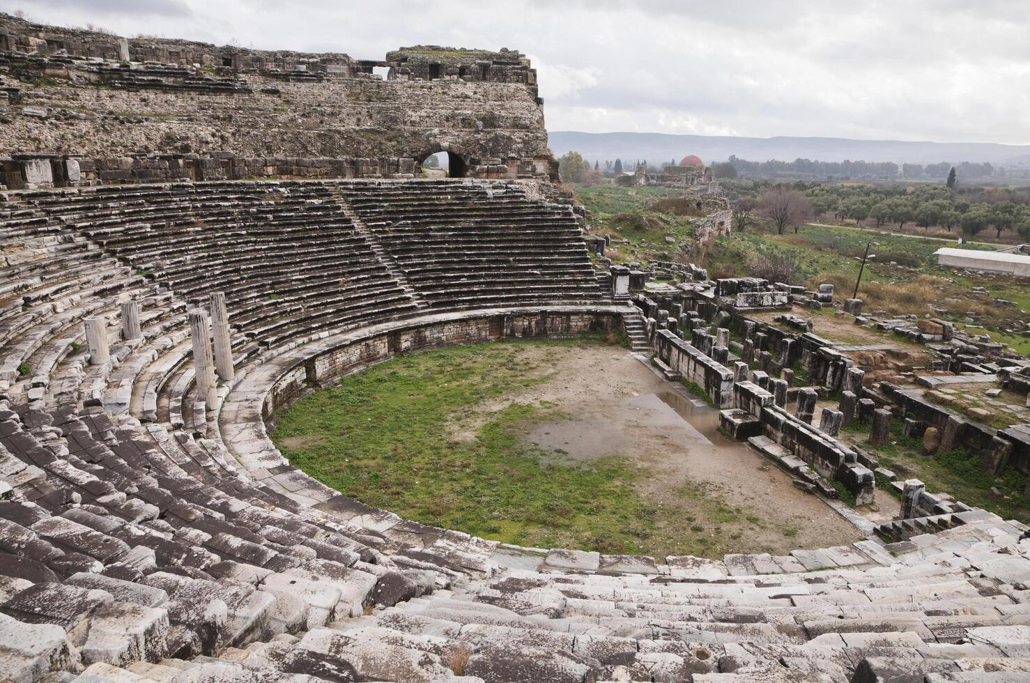 Ancient amphiteater in Turkey 7 photo